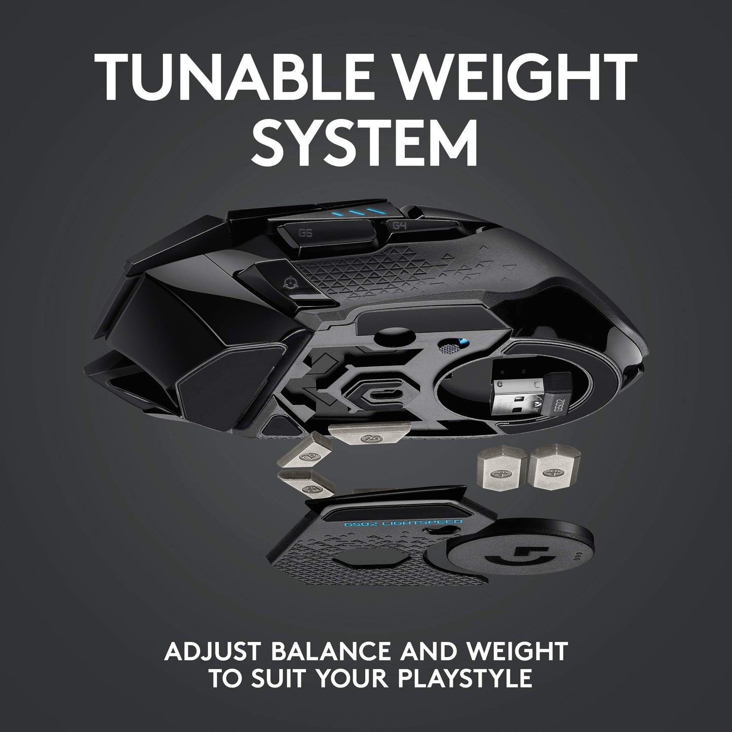 Logitech G502 Lightspeed Wireless Gaming Mouse