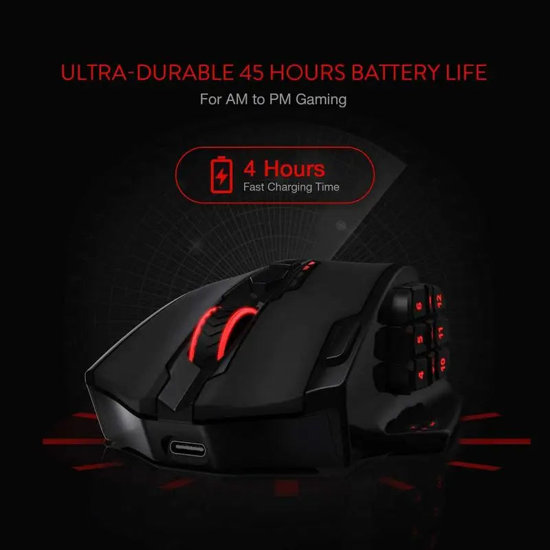 Redragon M913 Impact Elite Wireless/Wired Gaming Mouse
